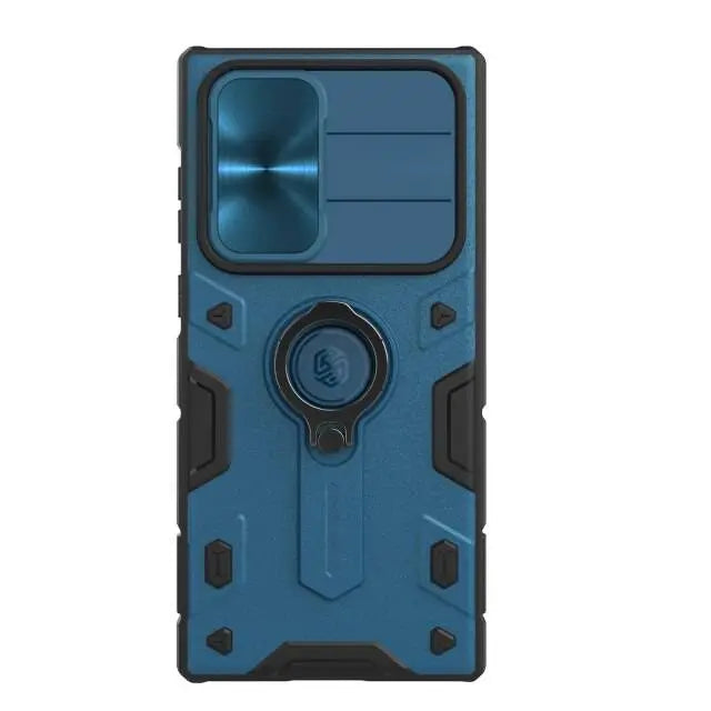 Galaxy S22 Ultra Aluminum Case — Kickstand, Camera Guard