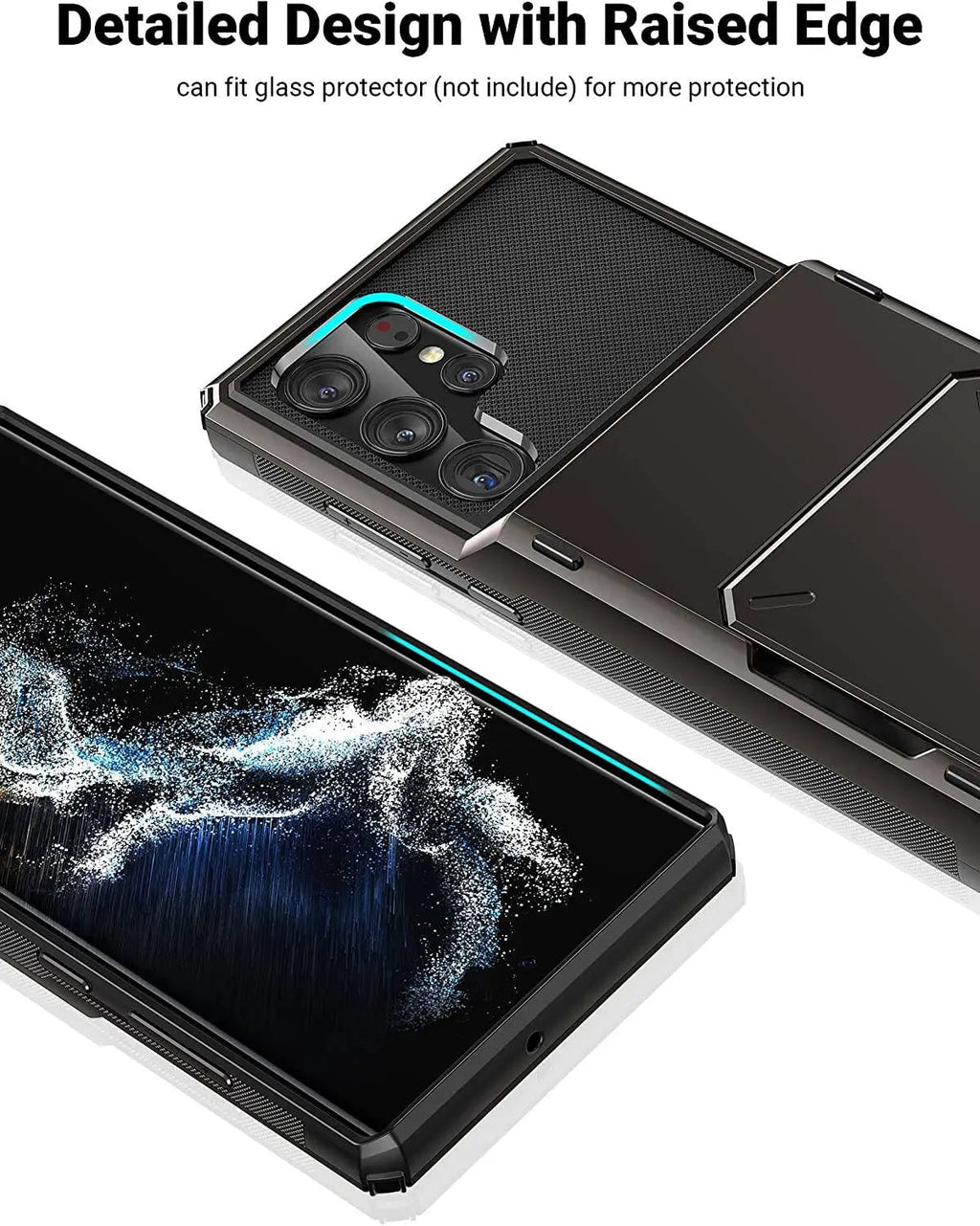 Samsung Galaxy S22 Series Case — Drop Guard, Card Slots