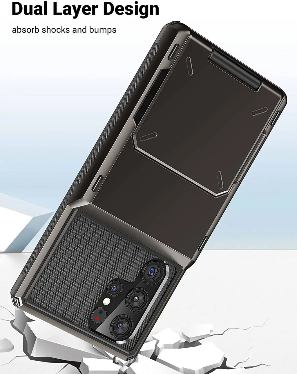 Samsung Galaxy S22 Series Case — Drop Guard, Card Slots