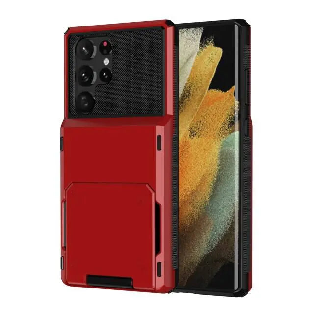 Samsung Galaxy S22 Series Case — Drop Guard, Card Slots