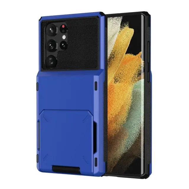 Samsung Galaxy S22 Series Case — Drop Guard, Card Slots