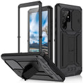 Samsung Galaxy S22 Series Aluminum Case — Kickstand & Screen Guard