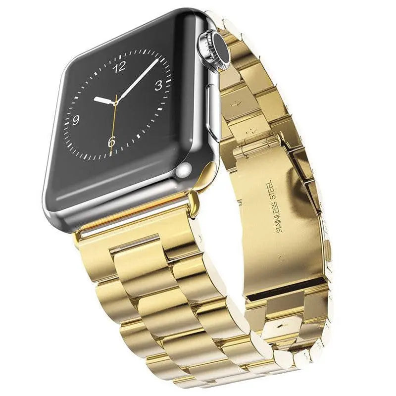 Apple Watch Stainless Steel Link Bracelet, 38–49mm, Butterfly Clasp