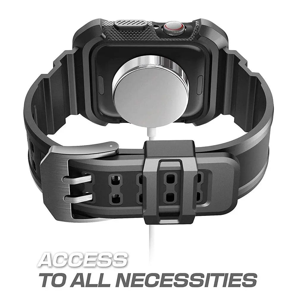 Bracelete desportiva e capa envolvente para Apple Watch — Resistente, 38/40/41/42 mm