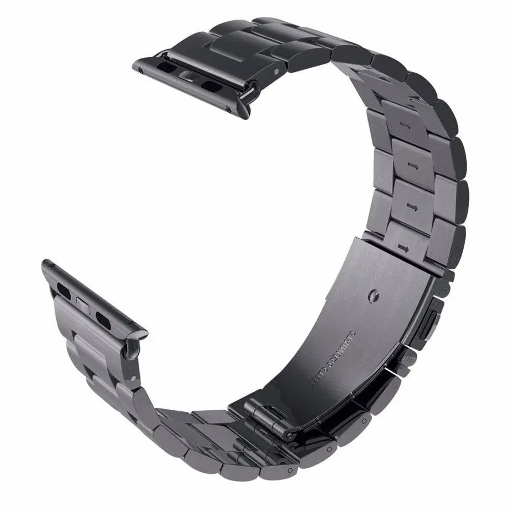Apple Watch Stainless Steel Link Bracelet, 38–49mm, Butterfly Clasp