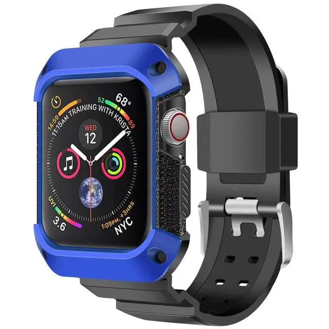Bracelete desportiva e capa envolvente para Apple Watch — Resistente, 38/40/41/42 mm