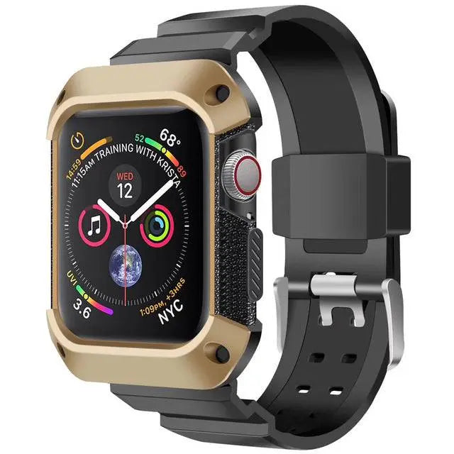 Bracelete desportiva e capa envolvente para Apple Watch — Resistente, 38/40/41/42 mm