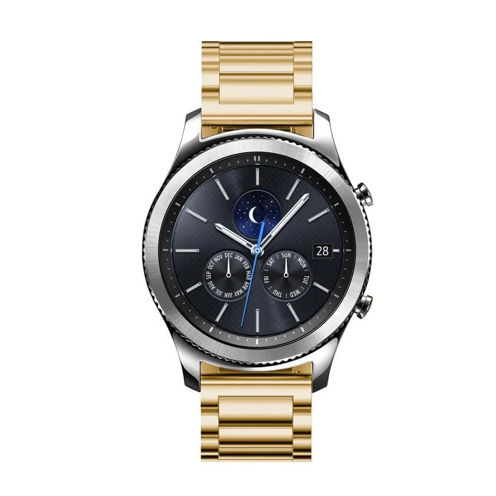 Samsung Galaxy Watch-armbånd i rustfritt stål - justerbart 18/20/22/23 mm