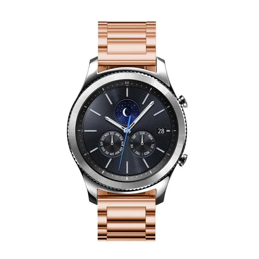 Samsung Galaxy Watch-armbånd i rustfritt stål - justerbart 18/20/22/23 mm