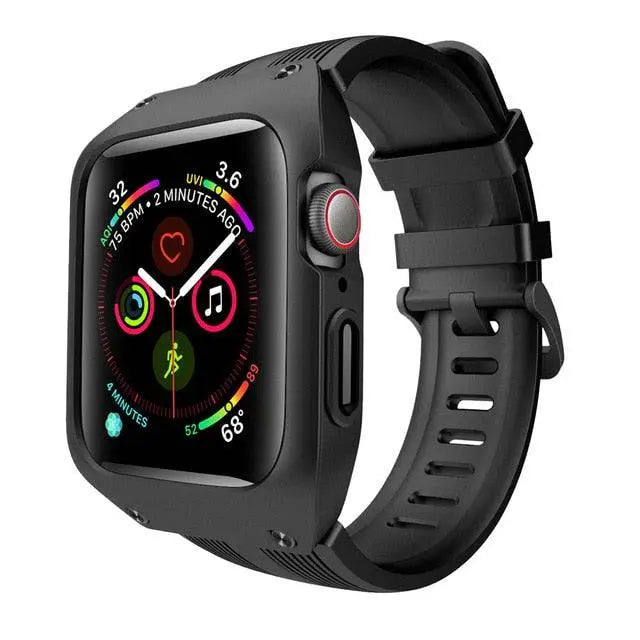 44mm Apple Watch Series 4/5 デュアルレイヤーケース＆スポーツバンドセット