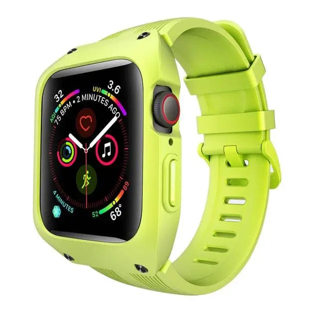 44mm Apple Watch Series 4/5 デュアルレイヤーケース＆スポーツバンドセット