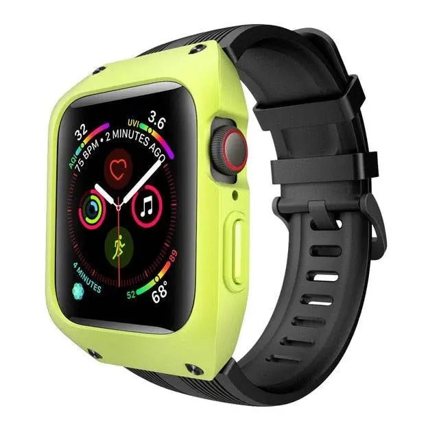 44mm Apple Watch Series 4/5 デュアルレイヤーケース＆スポーツバンドセット