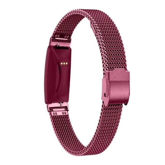 Cinturino di ricambio per Fitbit Inspire HR — cinturino da polso in maglia d'acciaio inossidabile