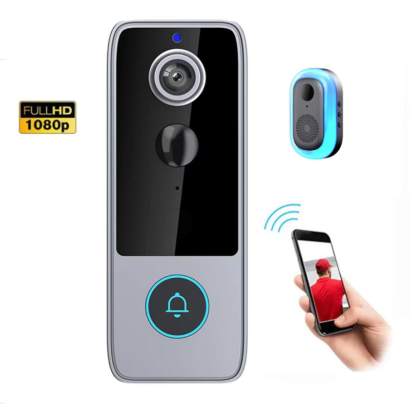 Wireless Video Doorbell — HD Camera, Two-Way Talk & Motion Alerts
