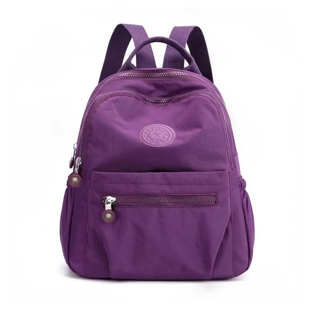 Minimochila de nylon de 11L — ligera, con cremalleras antirrobo
