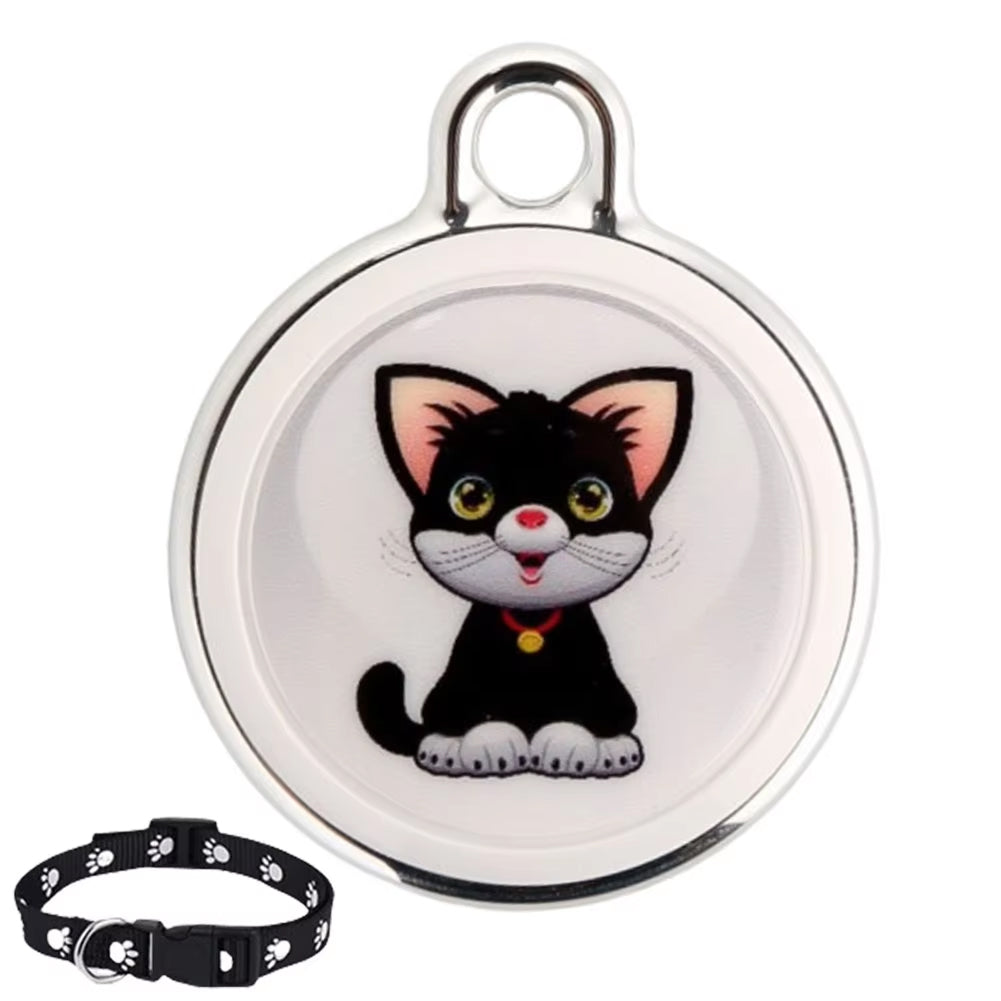 Bluetooth Cat Locator Tag — GPS Tracking and Sound Alert