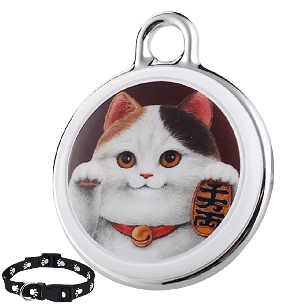 Bluetooth Cat Locator Tag — GPS Tracking and Sound Alert
