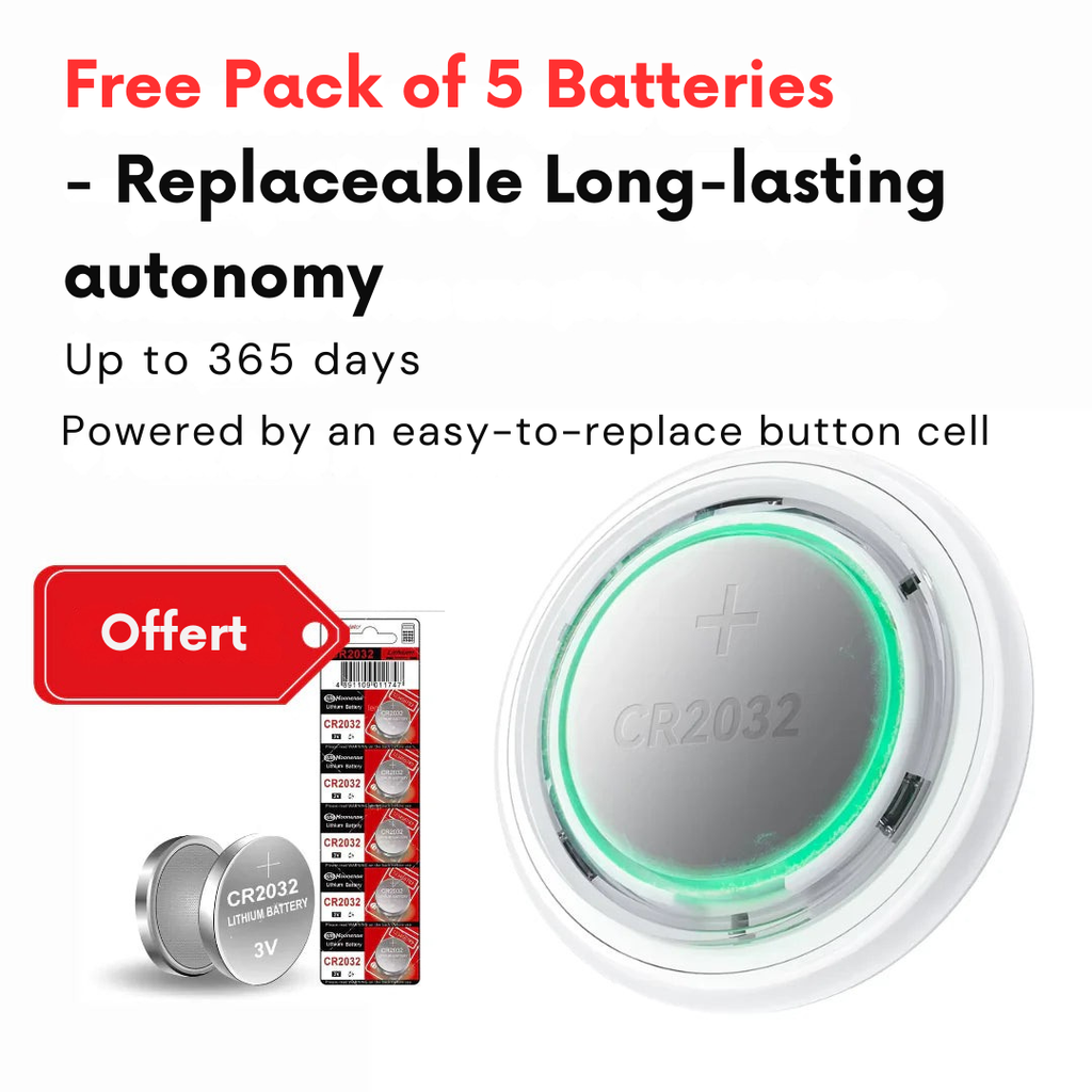 Clip-On Find My Tracker for Elderly Adults — Waterproof, 1-Year Battery