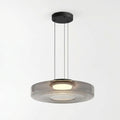 LumenNova Dynamic Pendant Light In Amber Glass For Kitchen