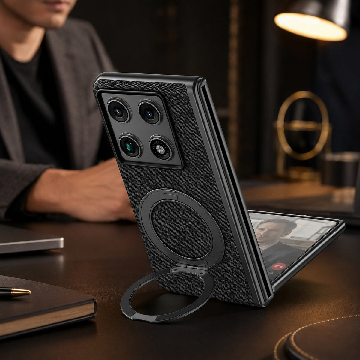 Capa dobrável para Motorola Razr — Proteção do ecrã integrada, compatível com a dobradiça