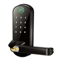 Serratura biometrica — impronta digitale, controllo tramite app, 5 metodi, 200 utenti
