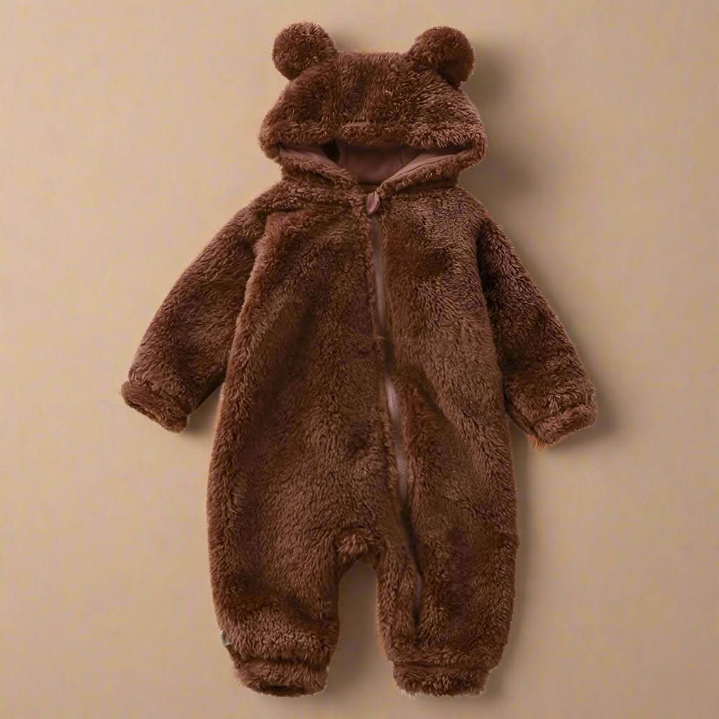 אוברול פלנל CuddleNest — מרקם קטיפתי וחם, גזרה נעימה לכל הגוף