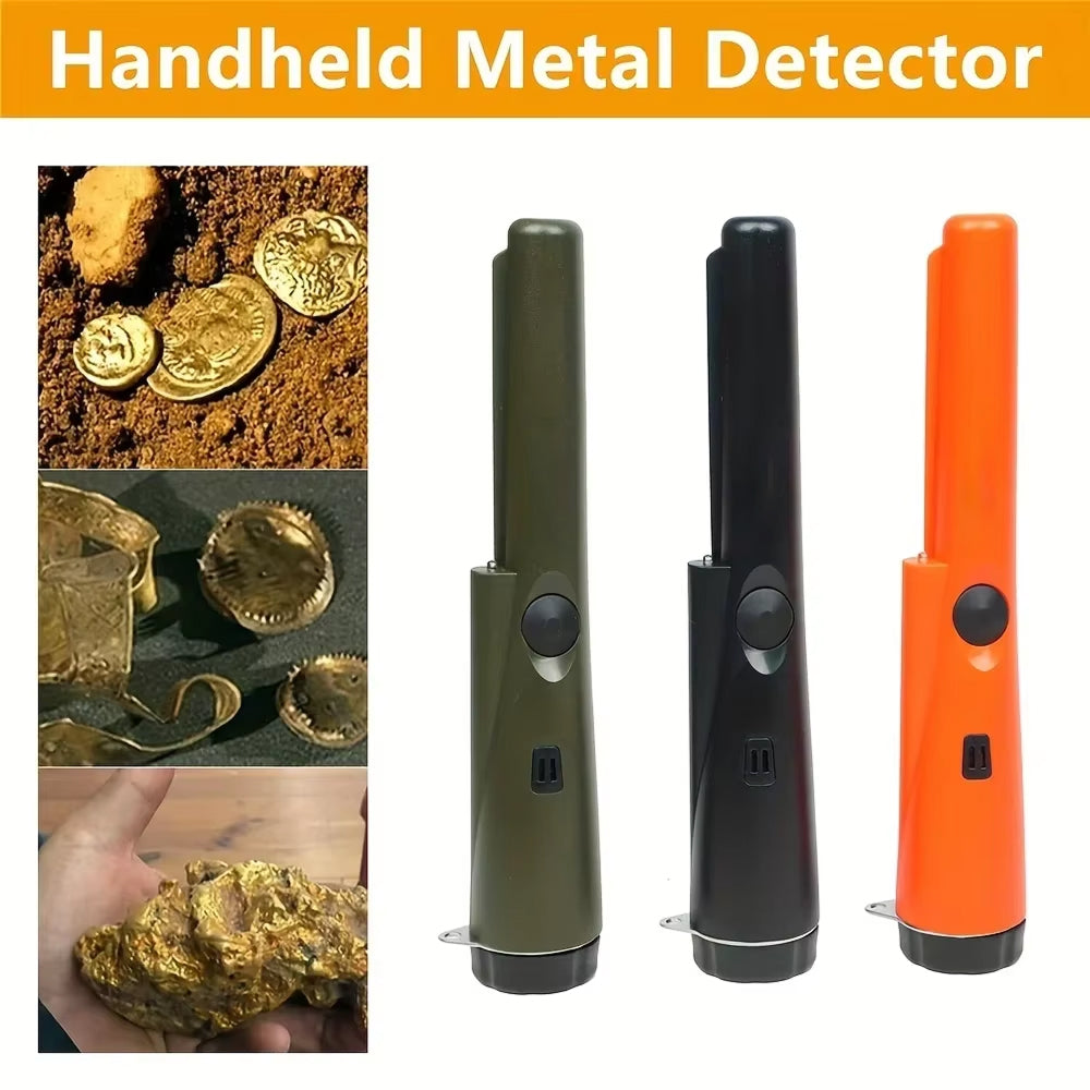 IP66 Waterproof Pinpointer — 360° Scan, Audio/Vibration Alerts