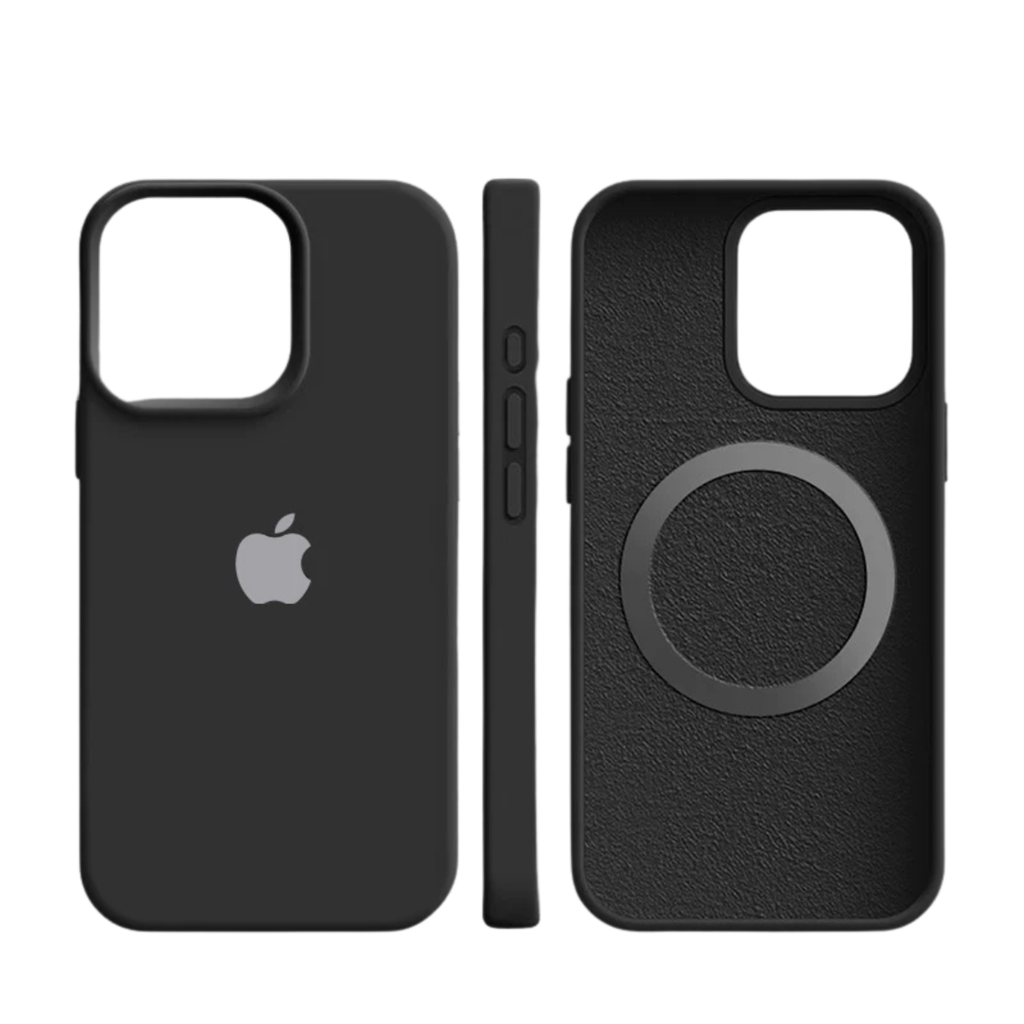 Θήκη iPhone MagSafe με λεία σιλικονούχα επιφάνεια Euroselle