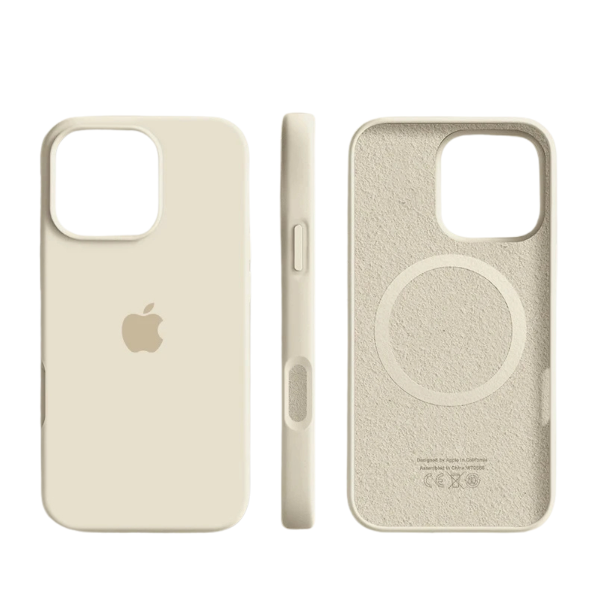Euroselle iPhone MagSafe 手机壳，光滑硅胶表面