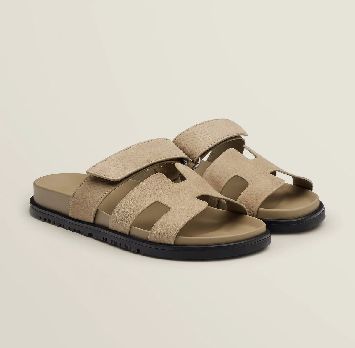Men's Comfortable Cut-Out Strap Sandals | Euroselle