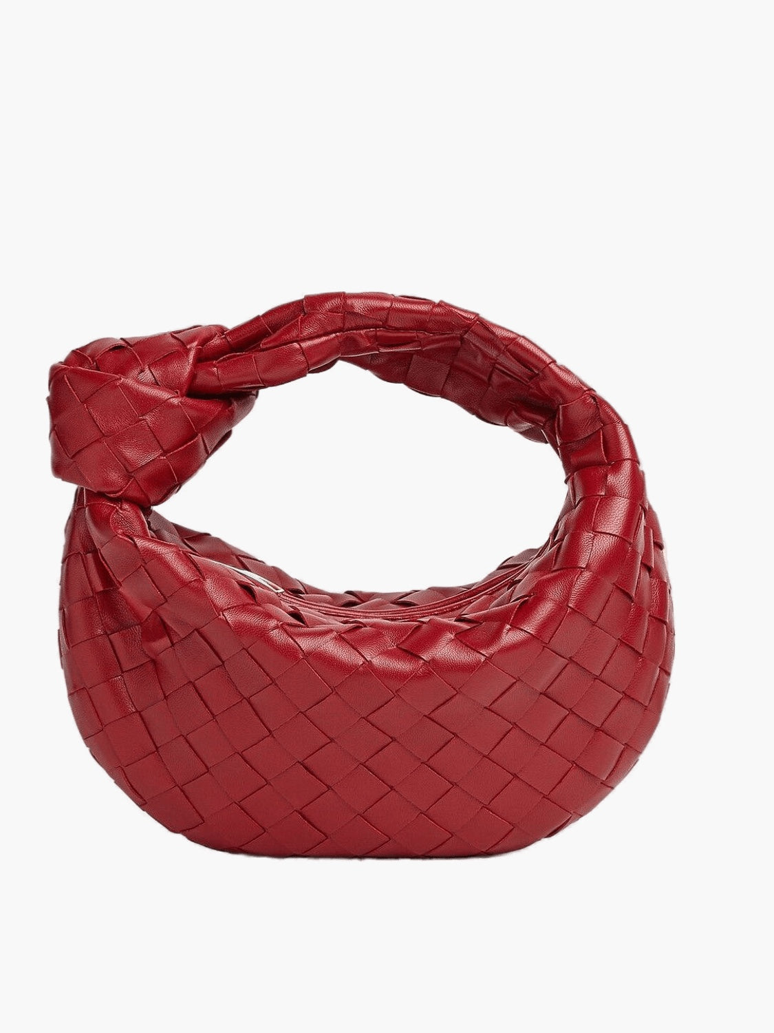 Geantă mini crossbody țesută pentru femei, cu curea de umăr