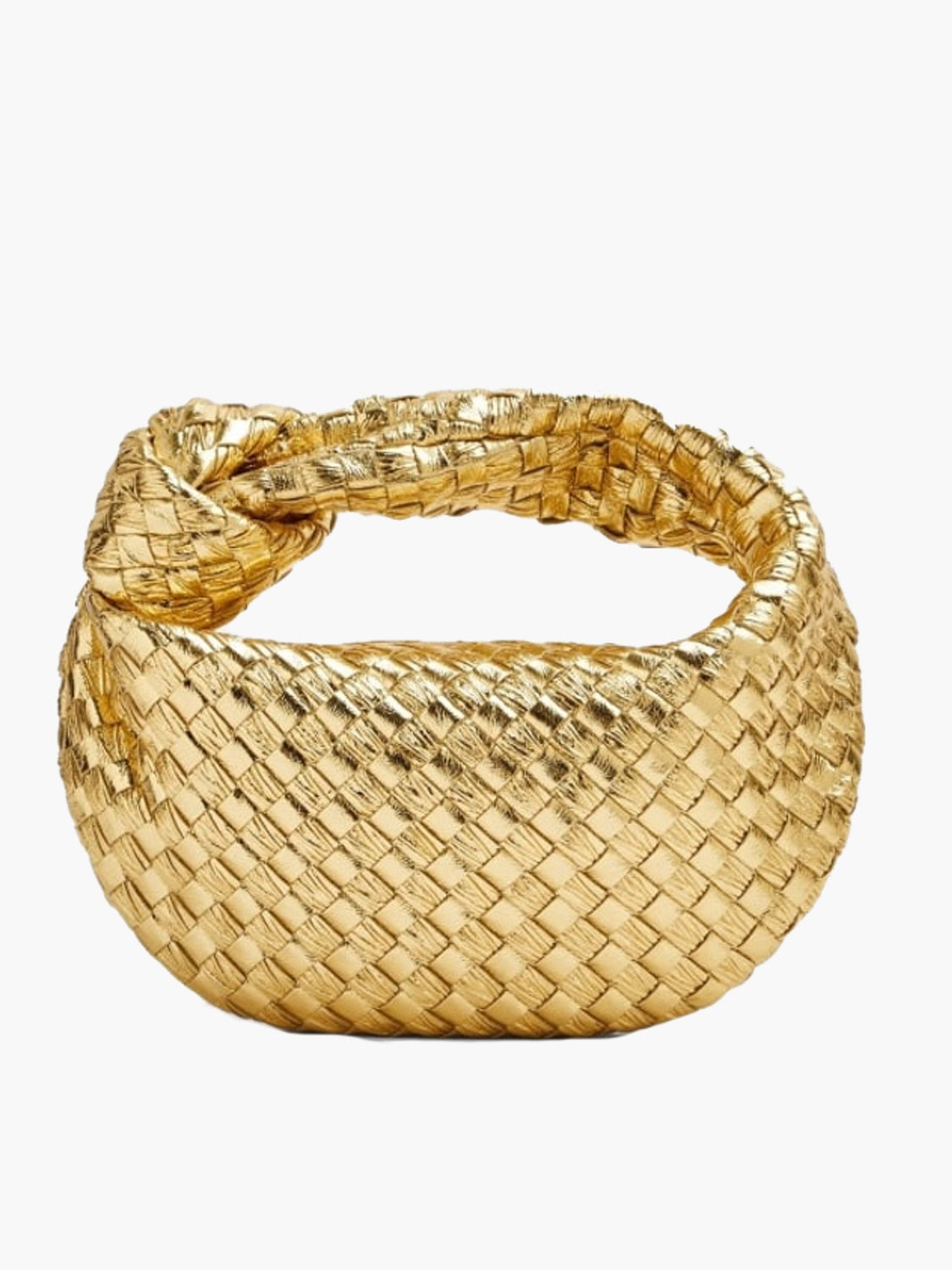 Geantă mini crossbody țesută pentru femei, cu curea de umăr