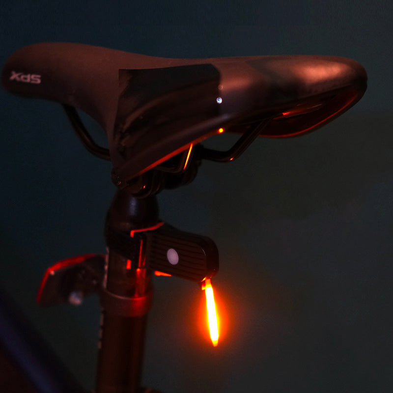 Ladattava LED-polkupyörän takavalo — 40 lumenin turvavilkku taakse