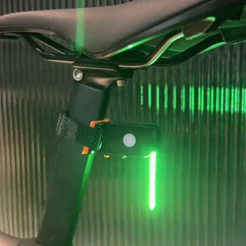 Ladattava LED-polkupyörän takavalo — 40 lumenin turvavilkku taakse