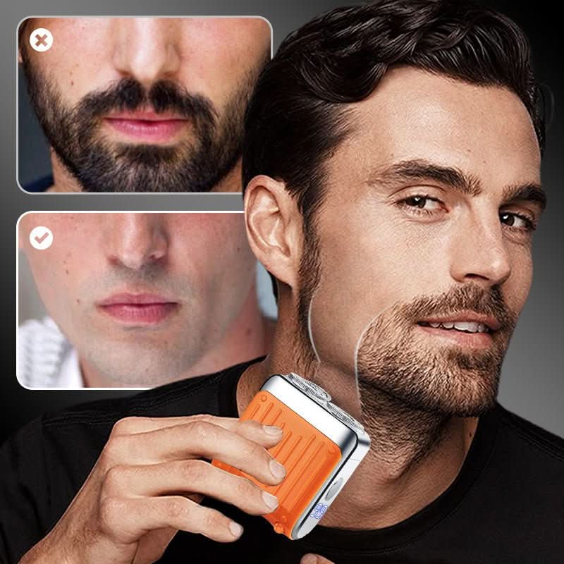 AeroEdge Magnetic Rechargeable Razor — Contour-Flex Precision Blades, Ultra-Smooth Shave