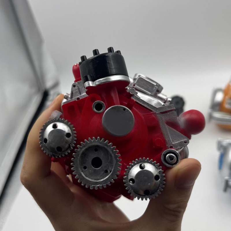 Gasoline-Powered V8 Kit — Functional Mini Motor, CDI, CNC Metal Parts