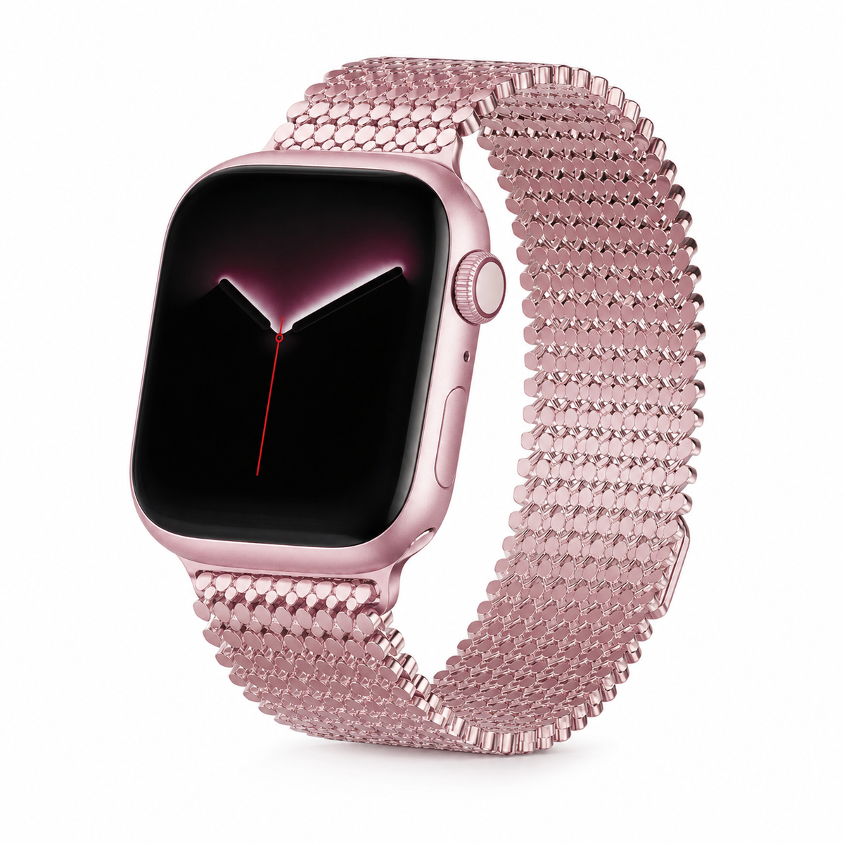 Correa de acero tejida para Apple Watch de 38mm–49mm — Cierre magnético