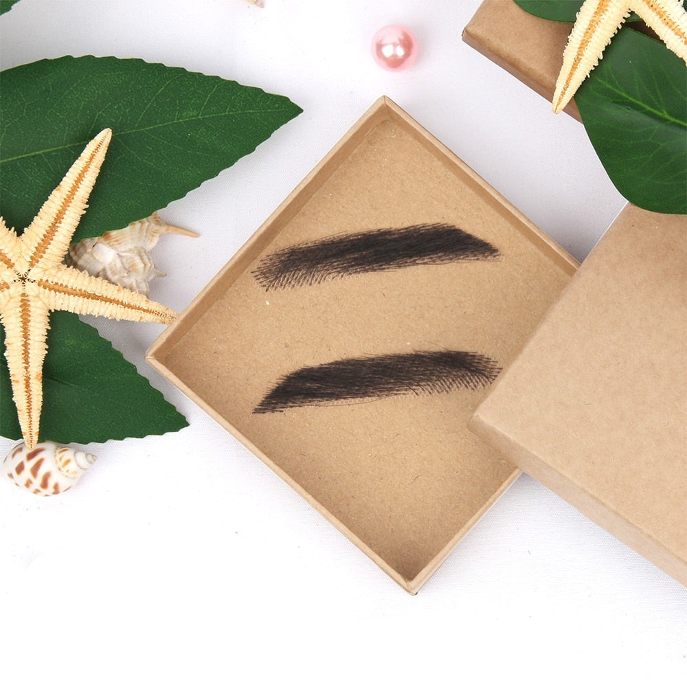 Temporary Reusable 4D Eyebrow Hairpieces – Natural Fuller Brows