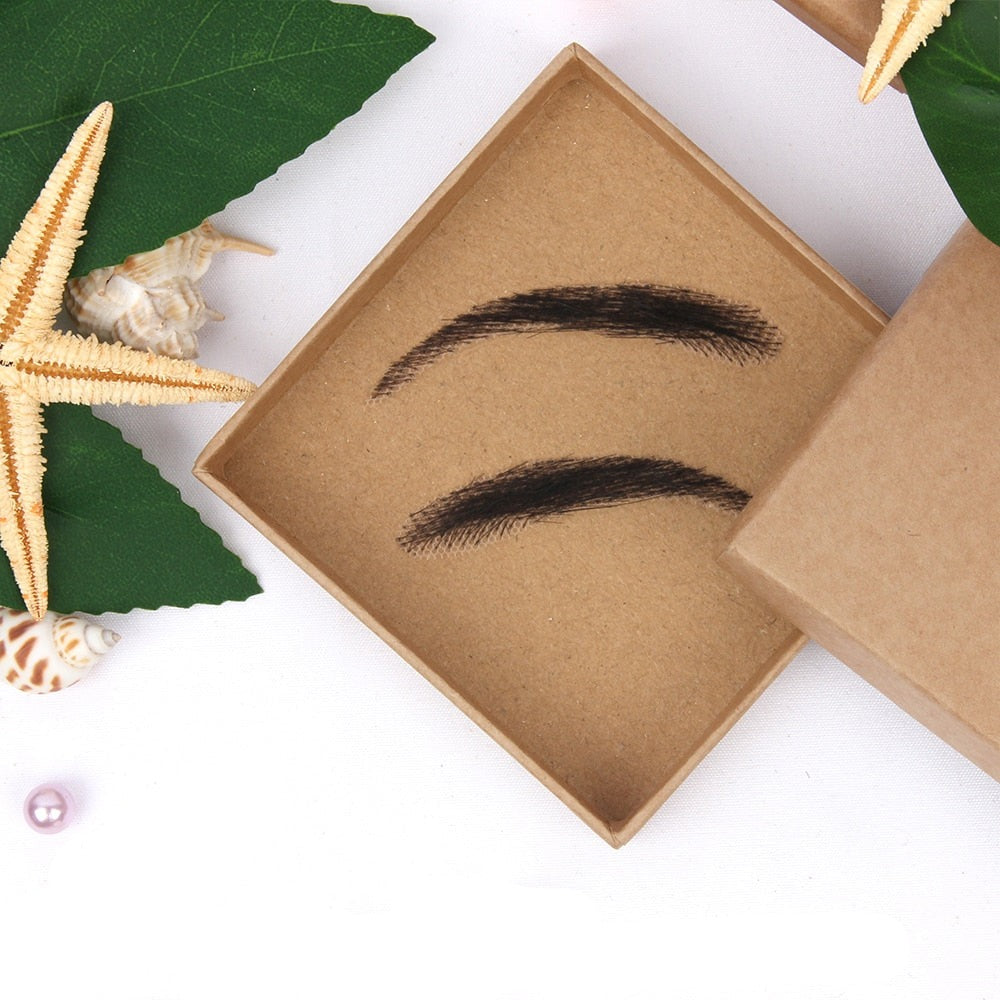 Temporary Reusable 4D Eyebrow Hairpieces – Natural Fuller Brows