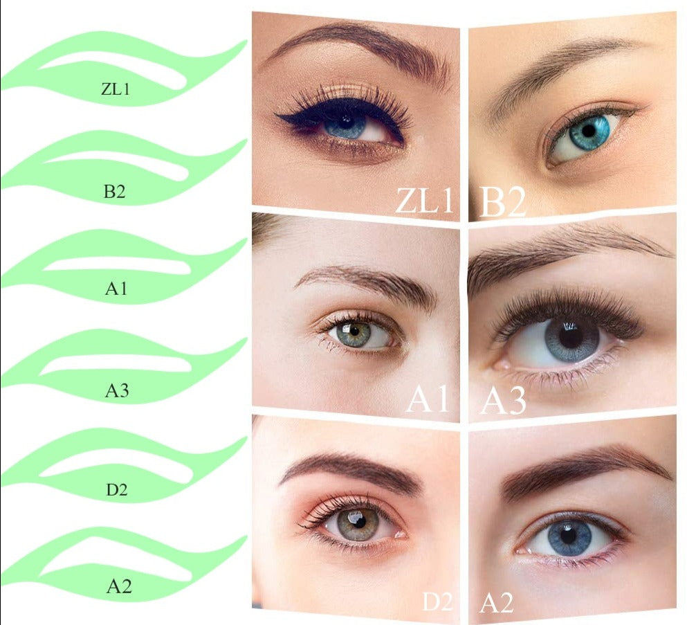 Temporary Reusable 4D Eyebrow Hairpieces – Natural Fuller Brows