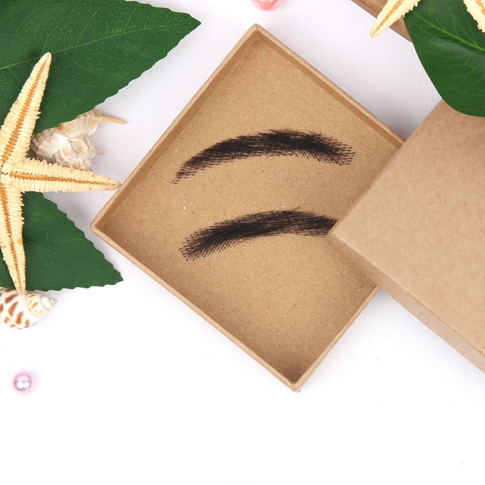 Temporary Reusable 4D Eyebrow Hairpieces – Natural Fuller Brows