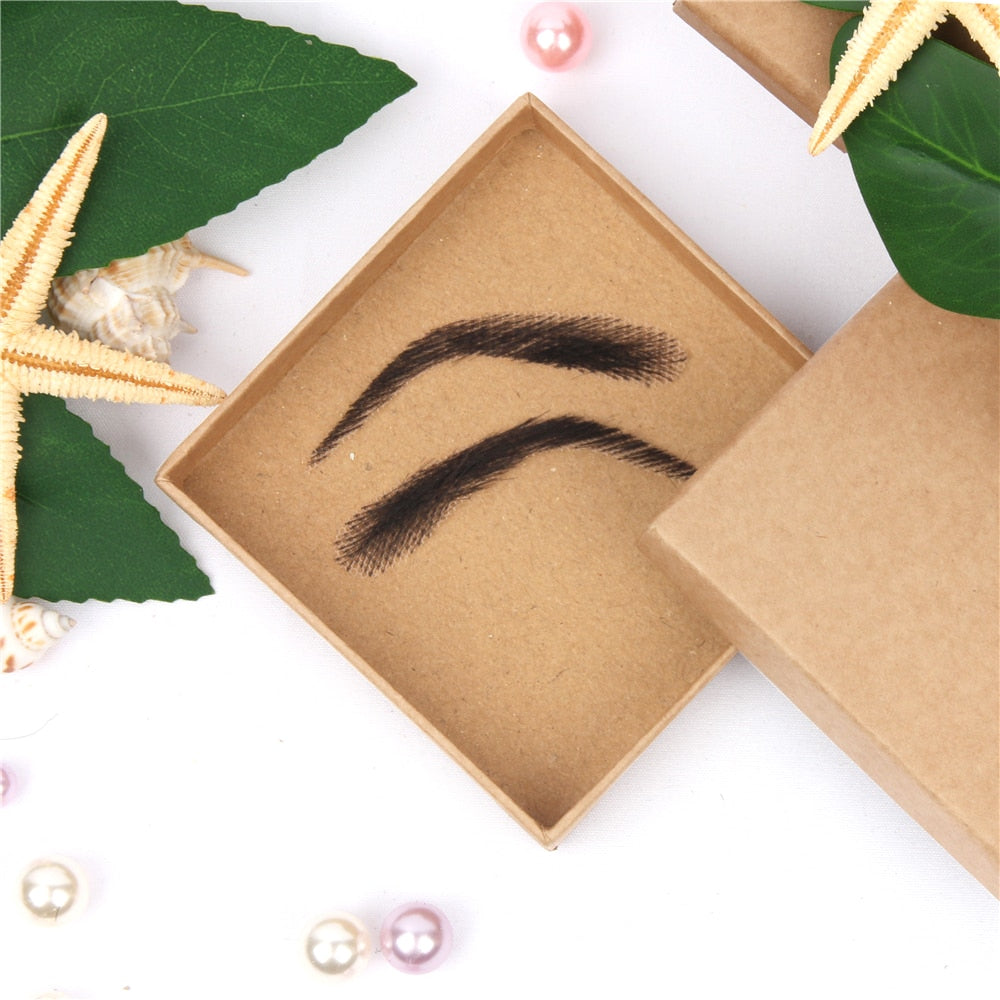 Temporary Reusable 4D Eyebrow Hairpieces – Natural Fuller Brows