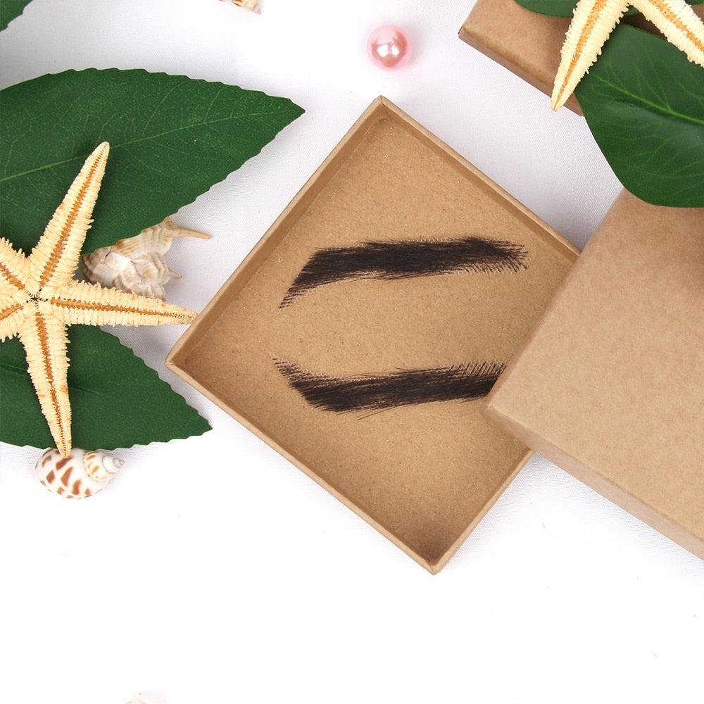 Temporary Reusable 4D Eyebrow Hairpieces – Natural Fuller Brows