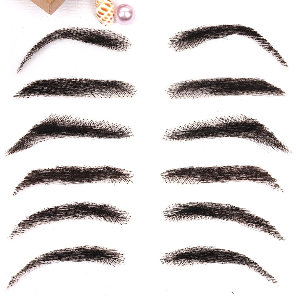 Temporary Reusable 4D Eyebrow Hairpieces – Natural Fuller Brows