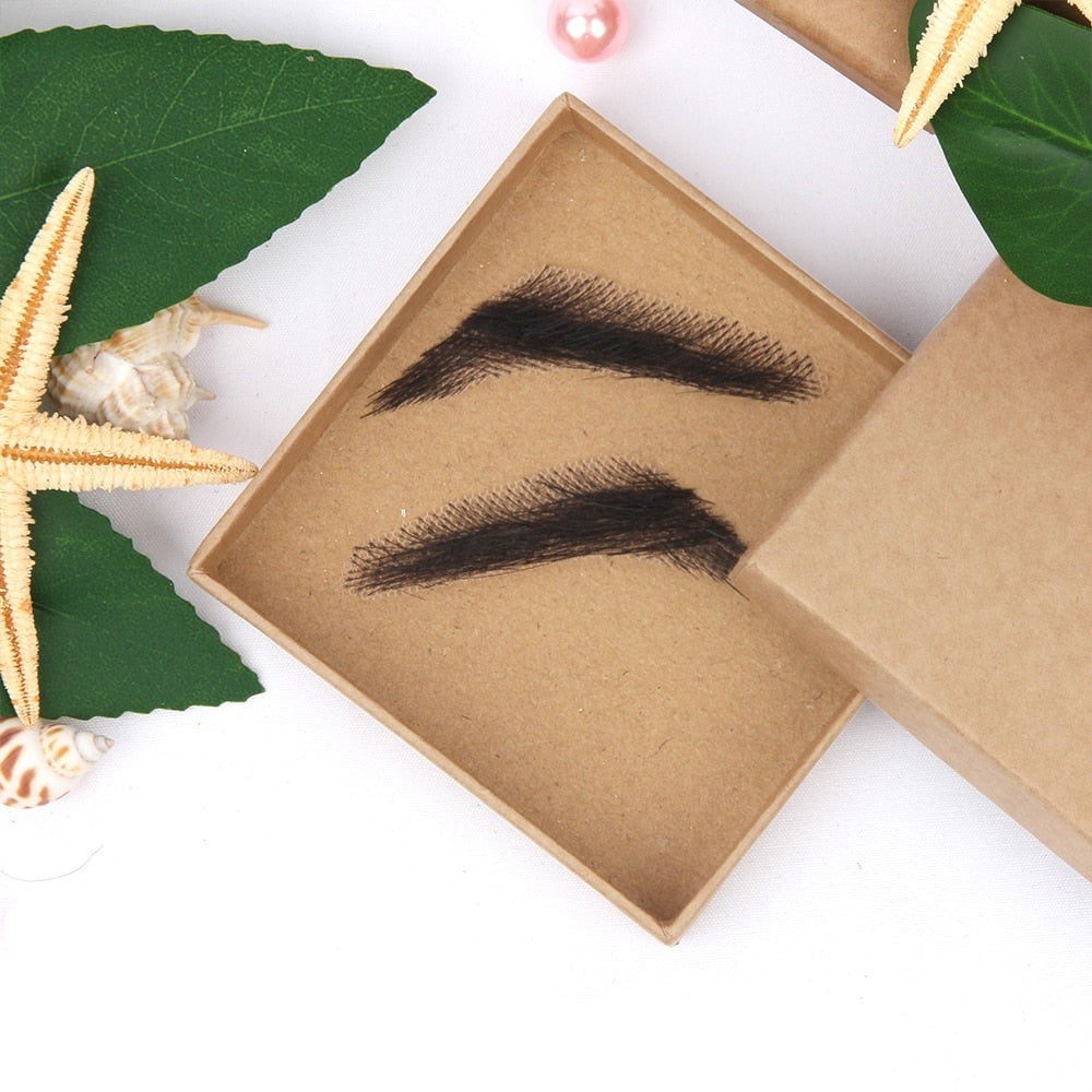 Temporary Reusable 4D Eyebrow Hairpieces – Natural Fuller Brows