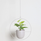 Modern plant holder with sleek minimalist form | Euroselle