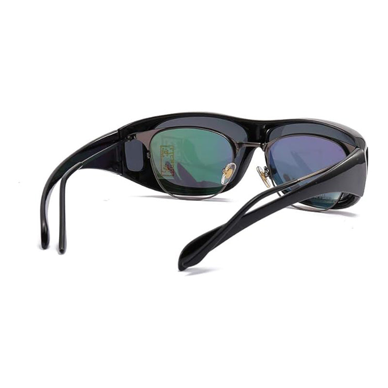 Lunettes de soleil par-dessus les lunettes | Euroselle