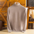 Men's Pure Cashmere Turtleneck Sweater | Euroselle