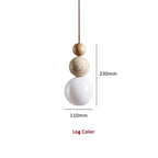 Modern Minimal Travertine Pendant Light