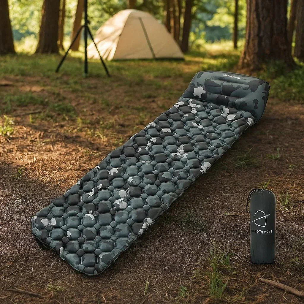 AeroPath Ultralight Camping Sleeping Pad — Fast Inflation System, Water-Resistant Surface
